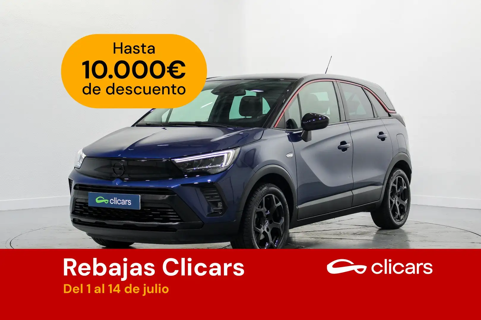 Opel Crossland 1.2 S&S GS 110 Modrá - 1