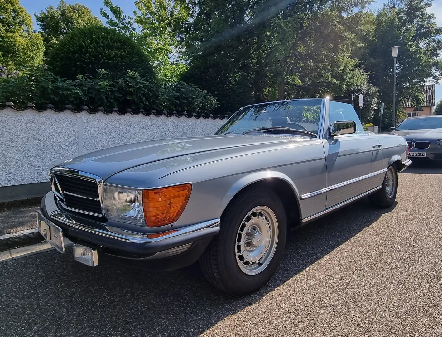 Mercedes-Benz 380 SL Blau - 1