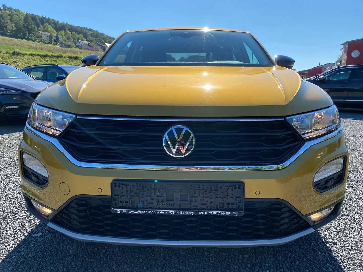 Volkswagen T-Roc 1.5 TSI *United*DAB*SHZ*MFL*Navi*Tagfahrli Gelb - 2