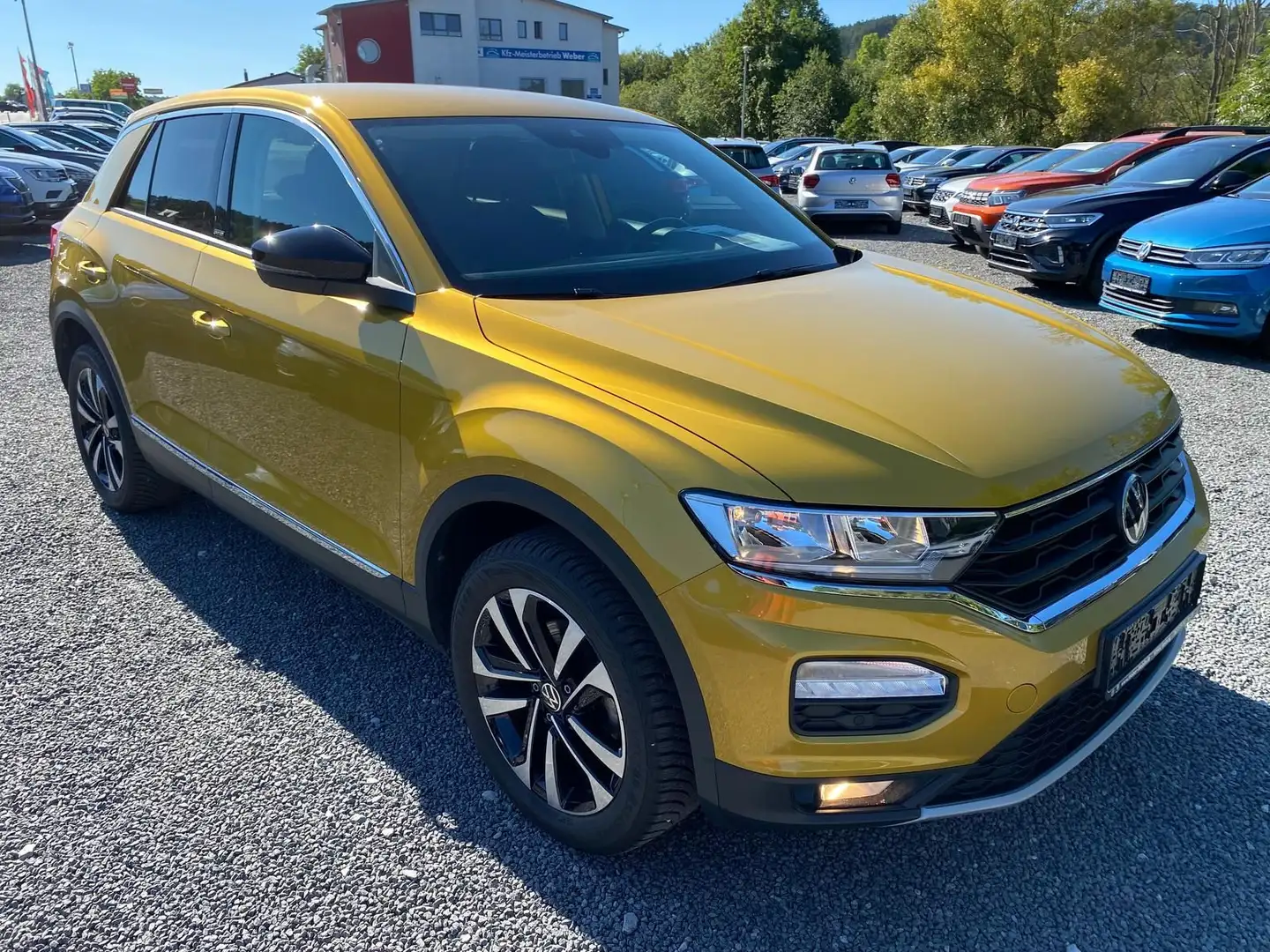 Volkswagen T-Roc 1.5 TSI *United*DAB*SHZ*MFL*Navi*Tagfahrli Gelb - 1