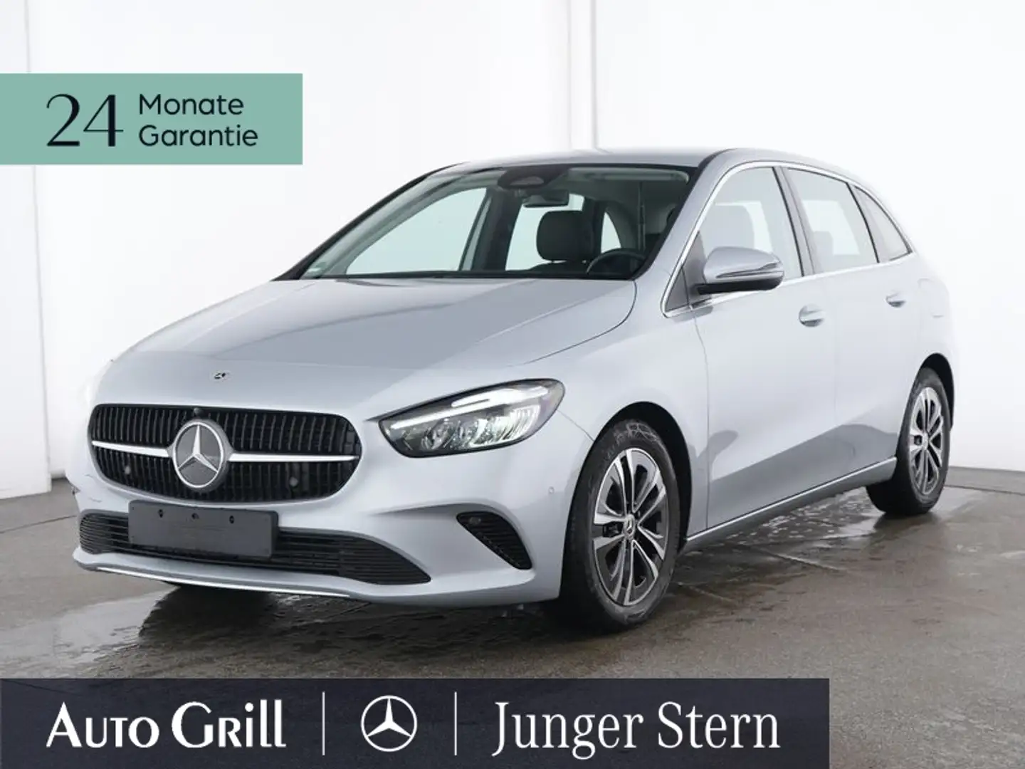 Mercedes-Benz B 200 d Progressive Line Adv. AHK VollDigi VZA Silber - 1