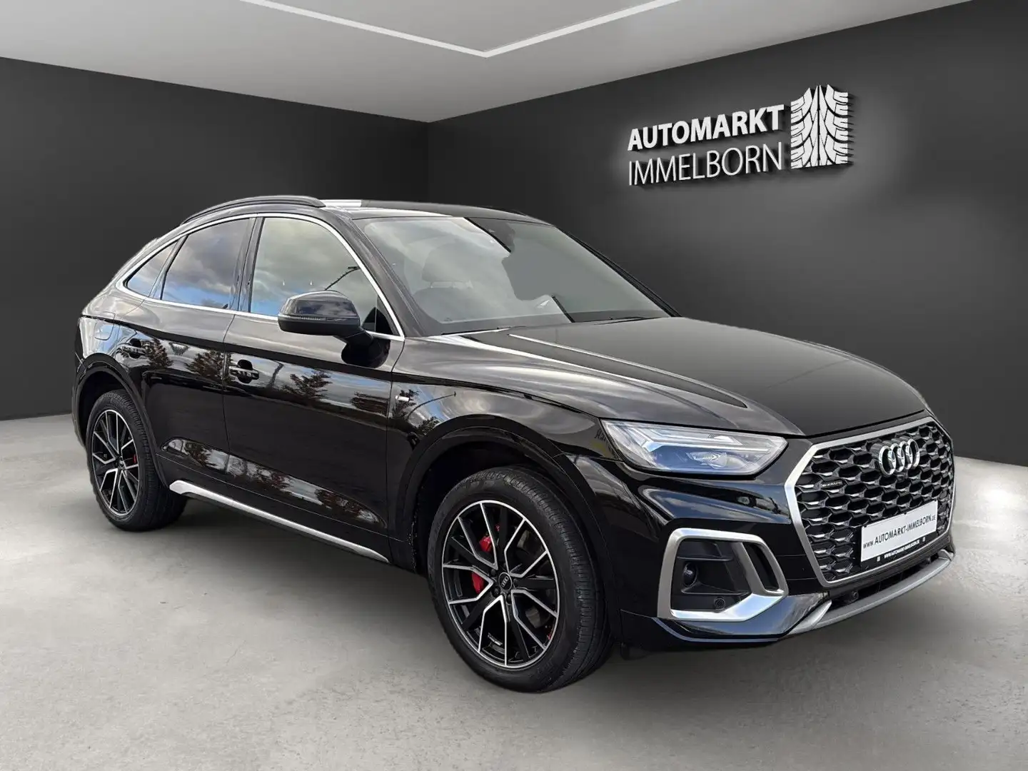 Audi Q5 Sportback e S line AHK*20*VollLeder*360 Schwarz - 1