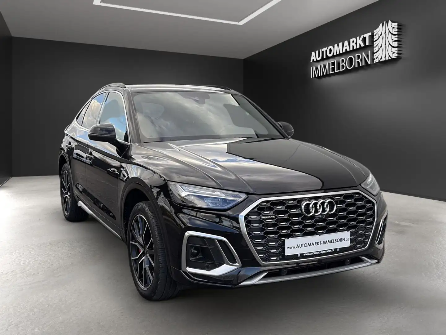 Audi Q5 Sportback e S line AHK*20*VollLeder*360 Schwarz - 2