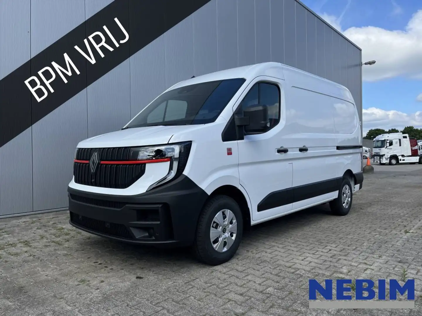 Renault Master Dubbele schuifdeur, L2H2 150PK Wit - 1