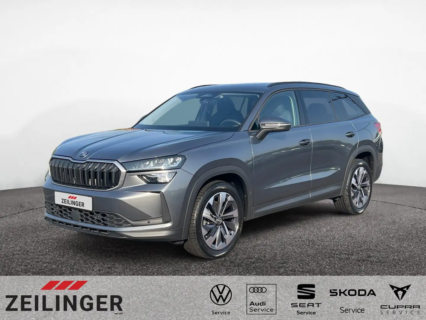 Skoda Kodiaq Selection 4x4 TDI DSG|7-S|PANO|AHK|5J-GAR Grau - 1