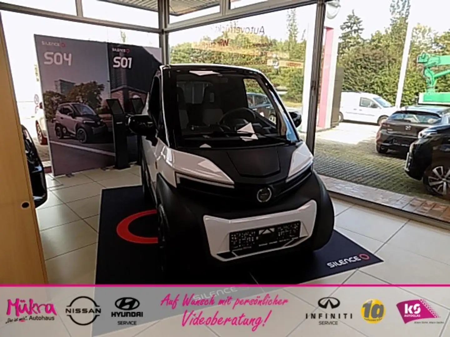 Silence S04 L6e Premium 6 kW 45 km/h 5,6 kWh AT Klima Weiß - 1