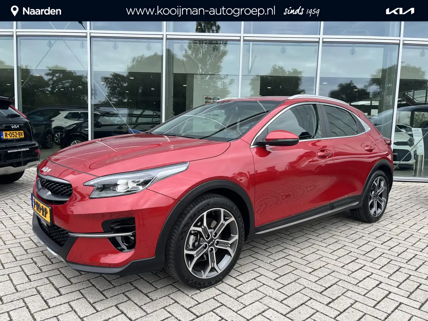 Kia XCeed 1.5 T-GDI MHEV DynamicPlusLine | Stoel-/stuurverwa Rouge - 1