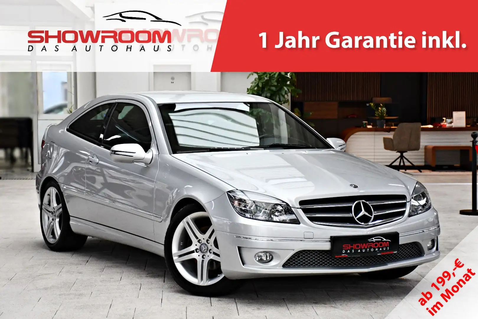 Mercedes-Benz CLC Kompressor Sport-Paket Isofix 2.Hand Silber - 1