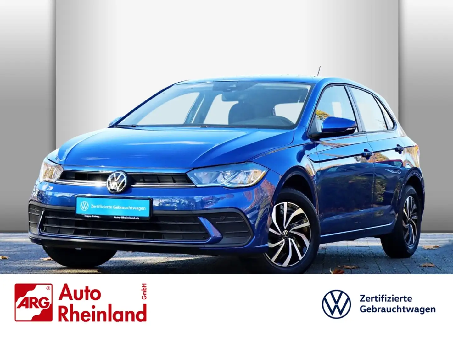 Volkswagen Polo Fresh 1.0 KLIMA/LED/SITZHZ./RADIO BT/GANZJR Bleu - 1