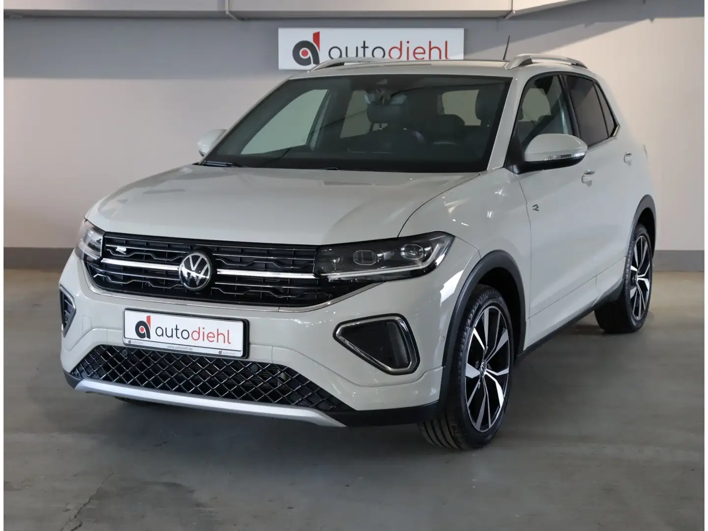 Volkswagen T-Cross 1.5 TSI DSG R-Line *AHK*NAVI Gris - 2