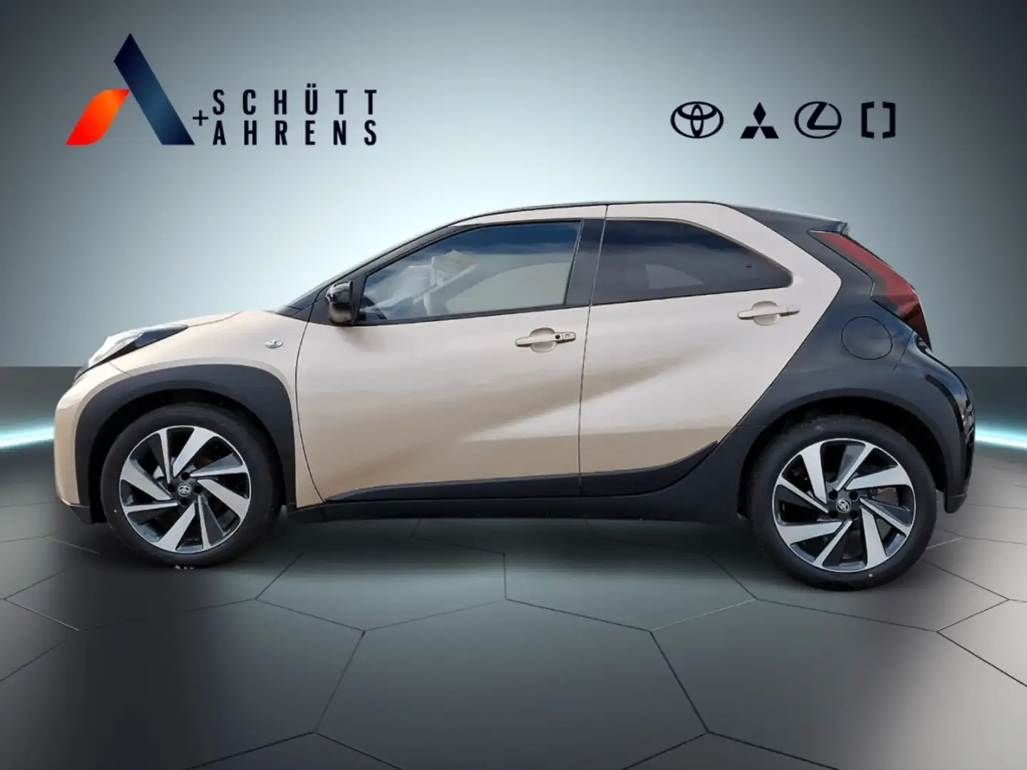 Toyota Aygo X 1,0-l-VVT-i 5-Türer Explore Air LED DAB JBL Beige - 2