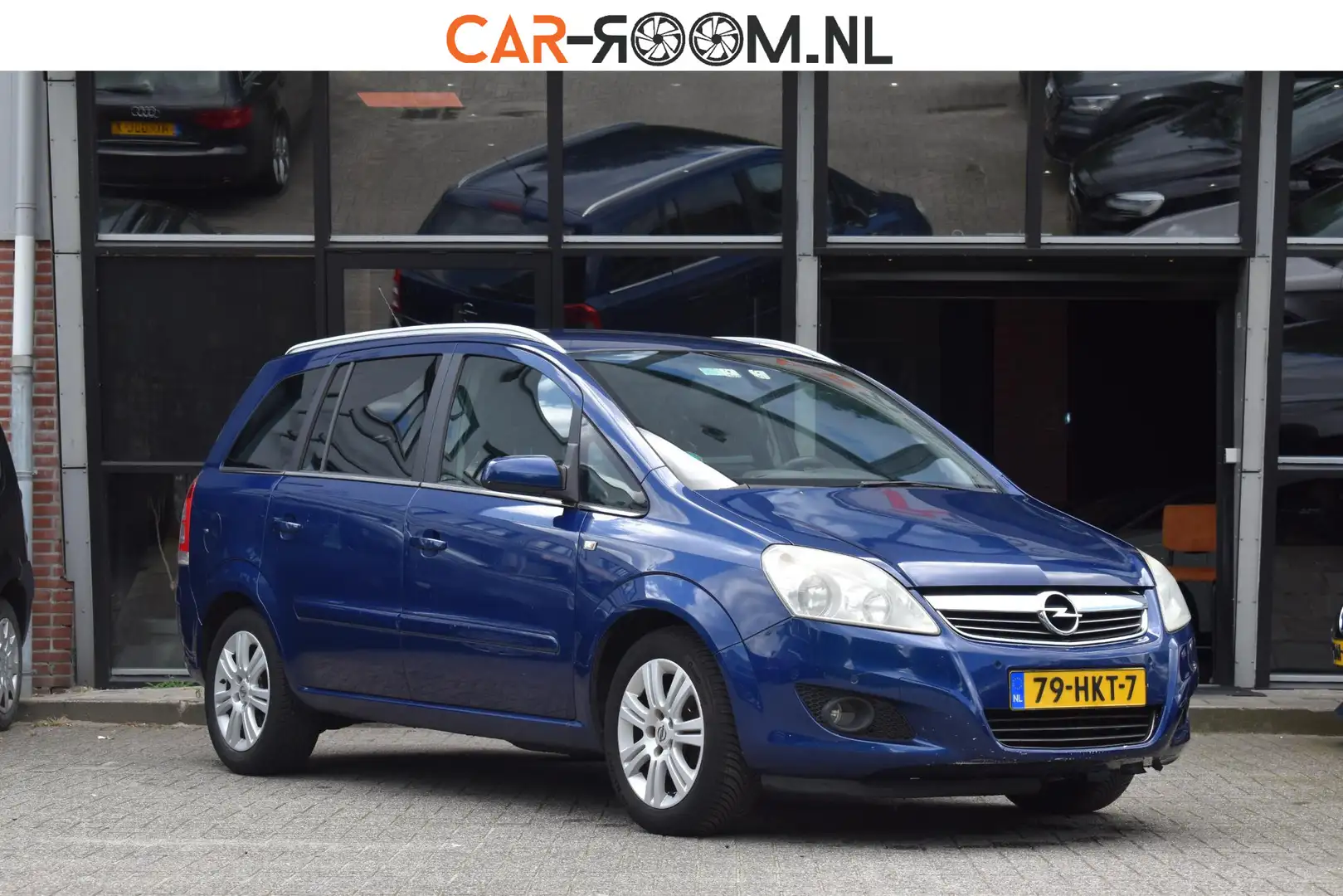 Opel Zafira 1.6 Executive 7persoons Airco Inruil koopje Blauw - 1