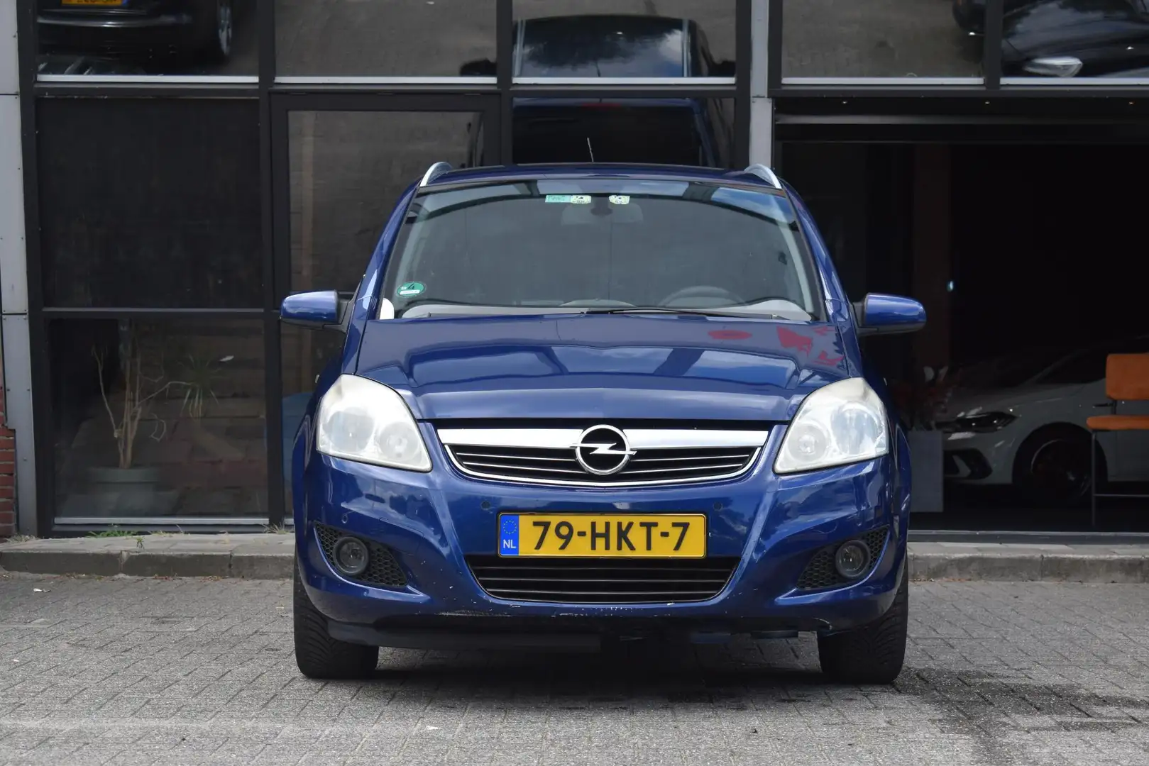 Opel Zafira 1.6 Executive 7persoons Airco Inruil koopje Blauw - 2