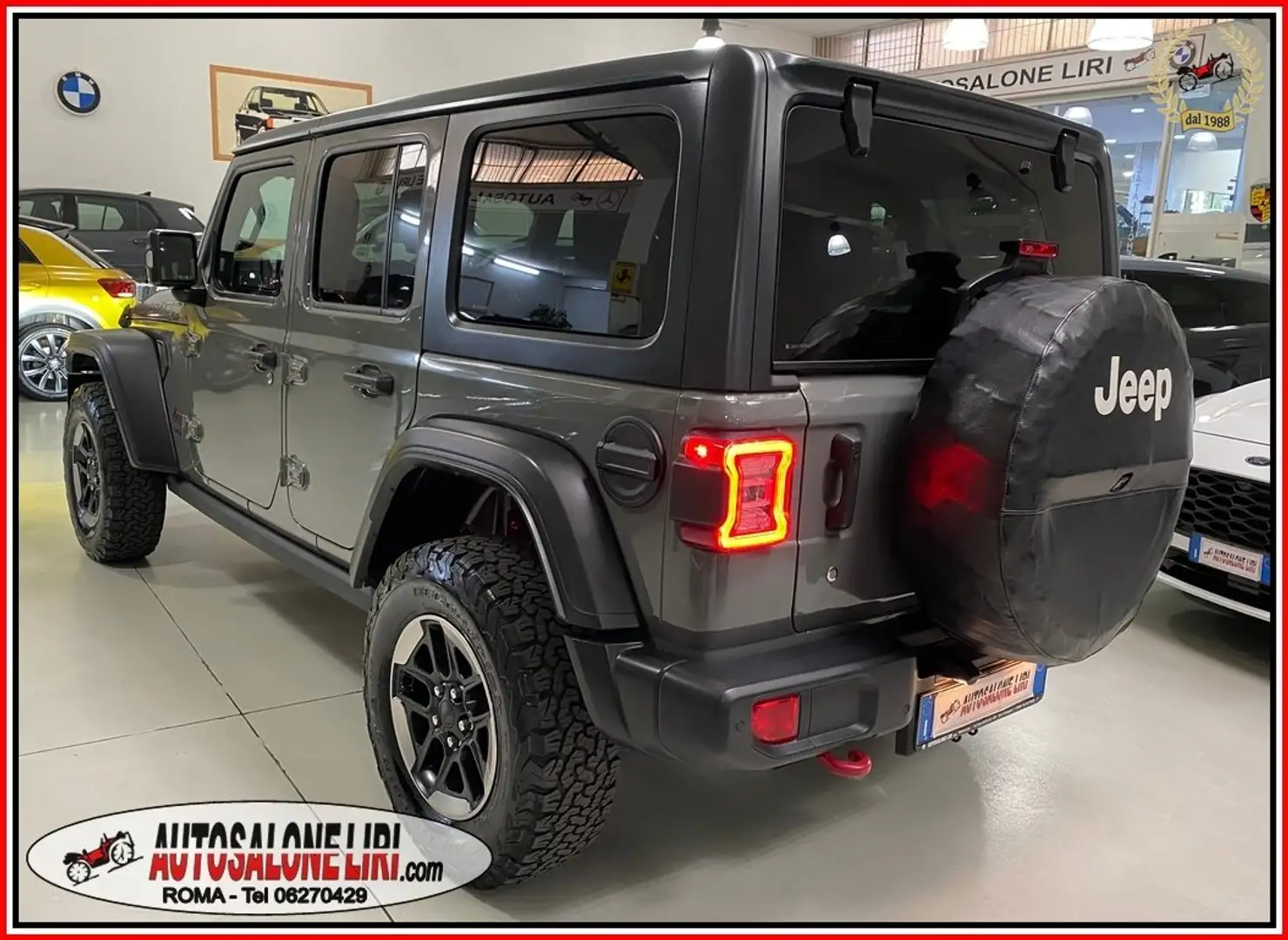 Jeep Wrangler Rubicon Unlimited 2.2 MTJ II Auto *GANCIO TRAINO* Grau - 2
