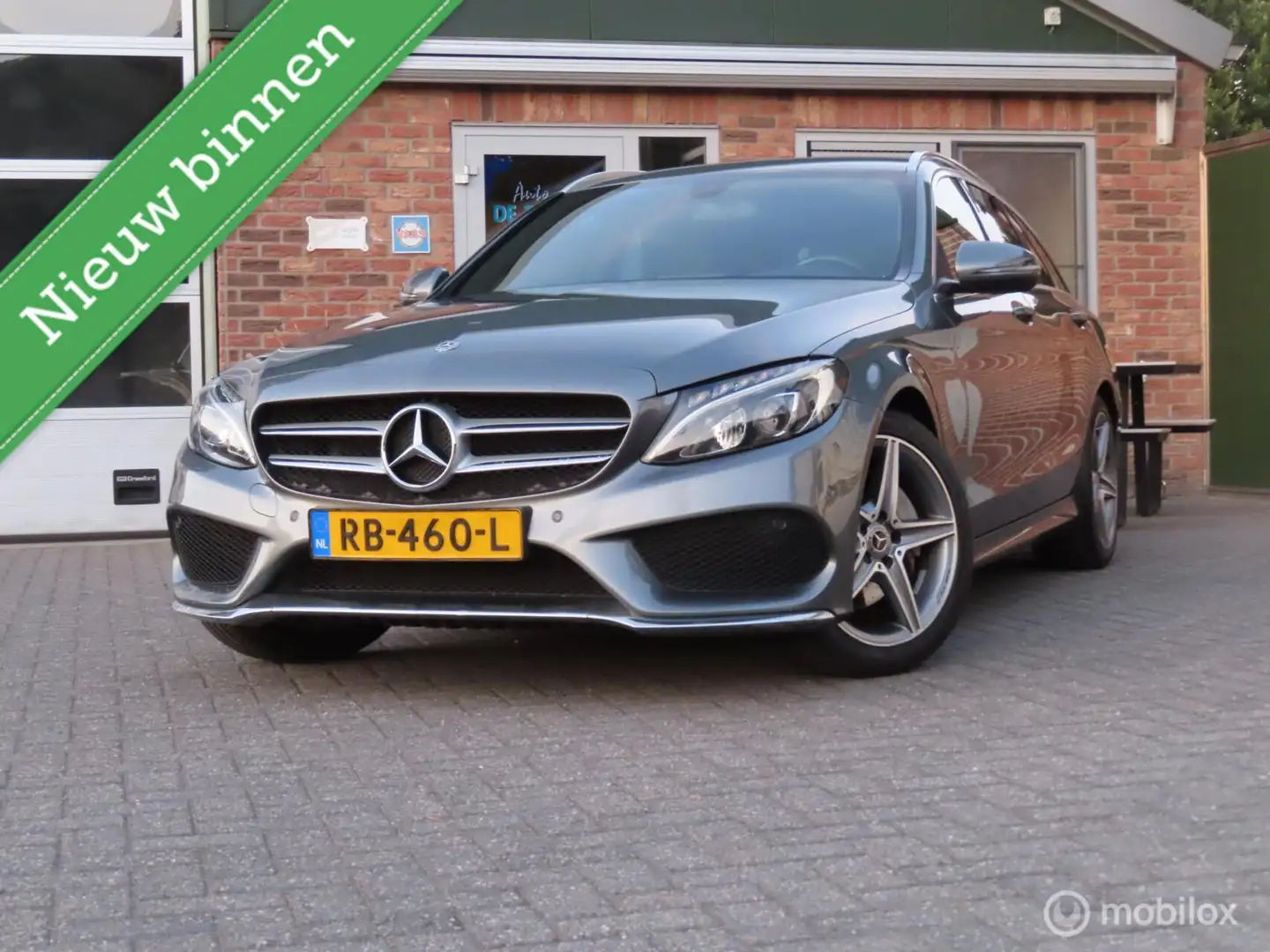 Mercedes-Benz C 180 Estate Autom Sport Edition AMG-line Grijs - 1