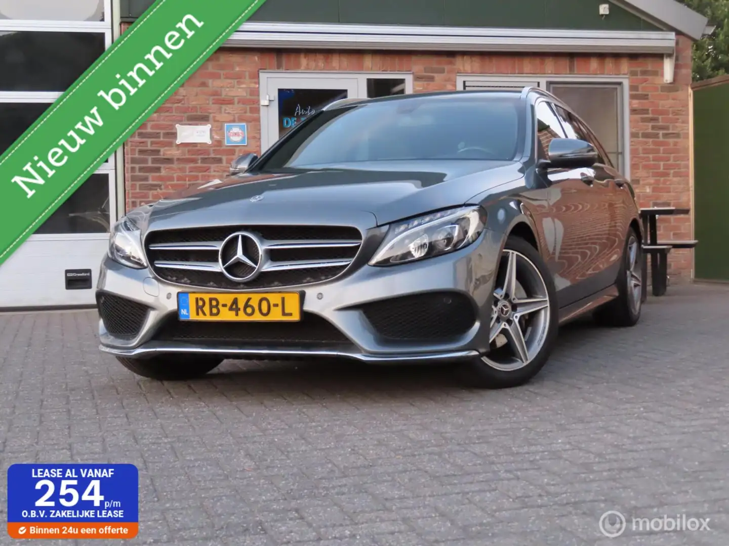 Mercedes-Benz C 180 Estate Autom Sport Edition AMG-line Gris - 1