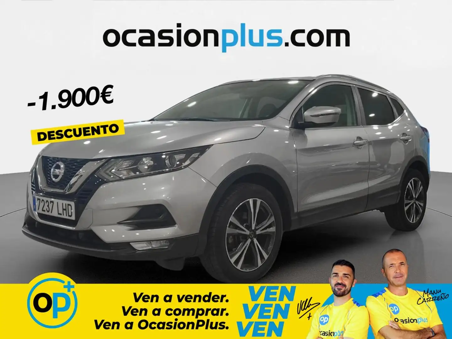 Nissan Qashqai 1.3 DIG-T N-Connecta 4x2 DCT 117kW Gris - 1