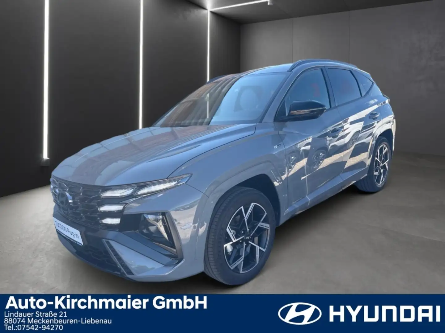 Hyundai TUCSON N Line Plug-In Hybrid 2WD 1.6T-GDI Sitz+Assis.Pak Grijs - 1
