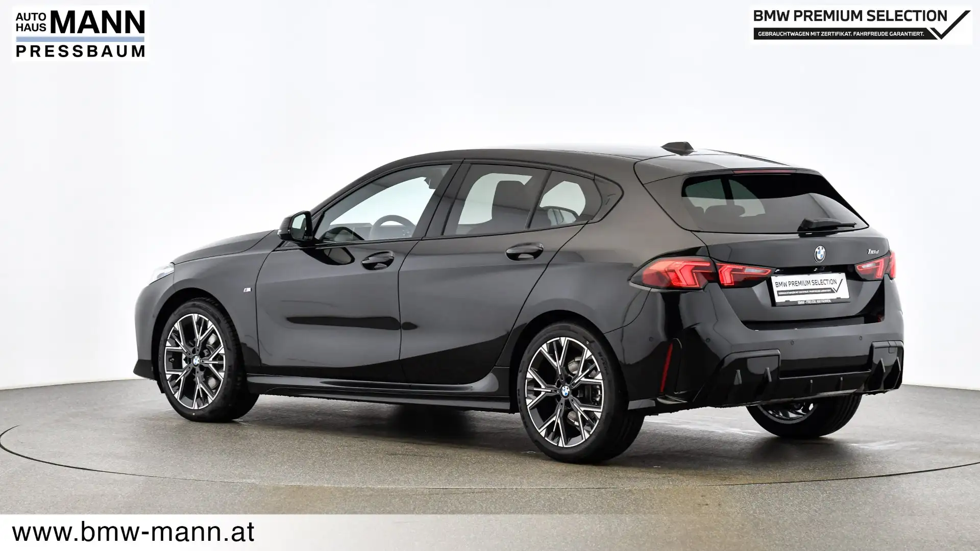 BMW 118 d M SPORTPAKET Schwarz - 2