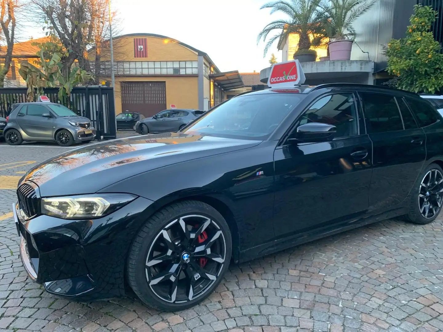 BMW 320 Serie 3   320d Touring mhev 48V xdrive MSport auto Noir - 2