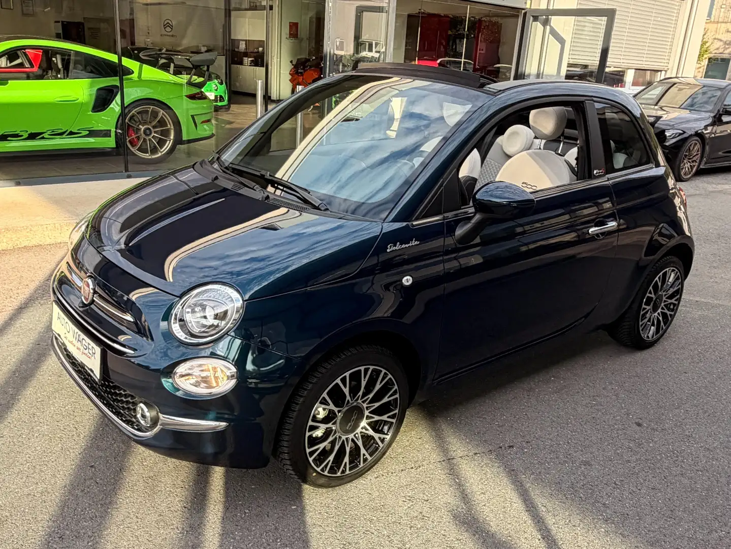 Fiat 500C Dolcevita Blau - 1