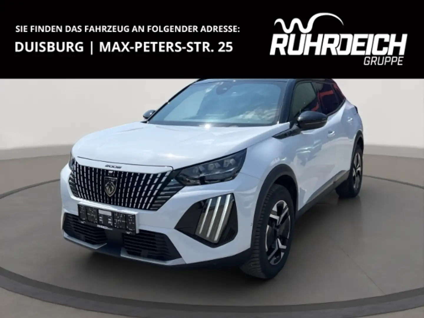 Peugeot 2008 GT 1.2 PureTech ALLWETTER NAVI 360 KAMERA LED CarP Weiß - 1