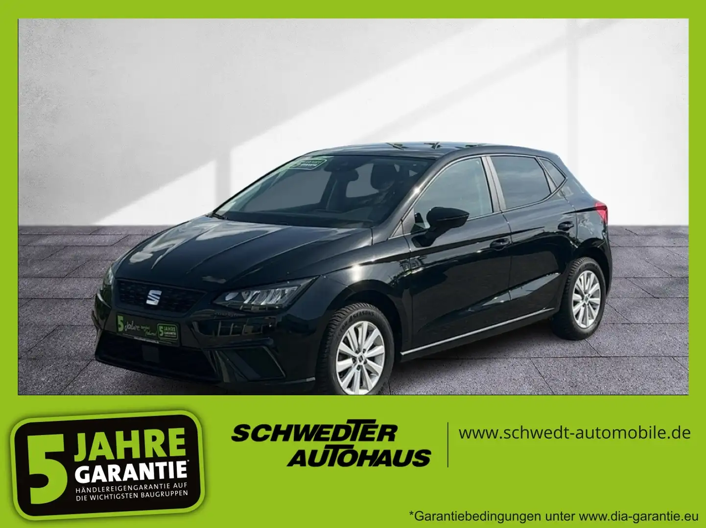 SEAT Ibiza 1.0 TSI Style LED W-Paket Navi PDC LM Schwarz - 1