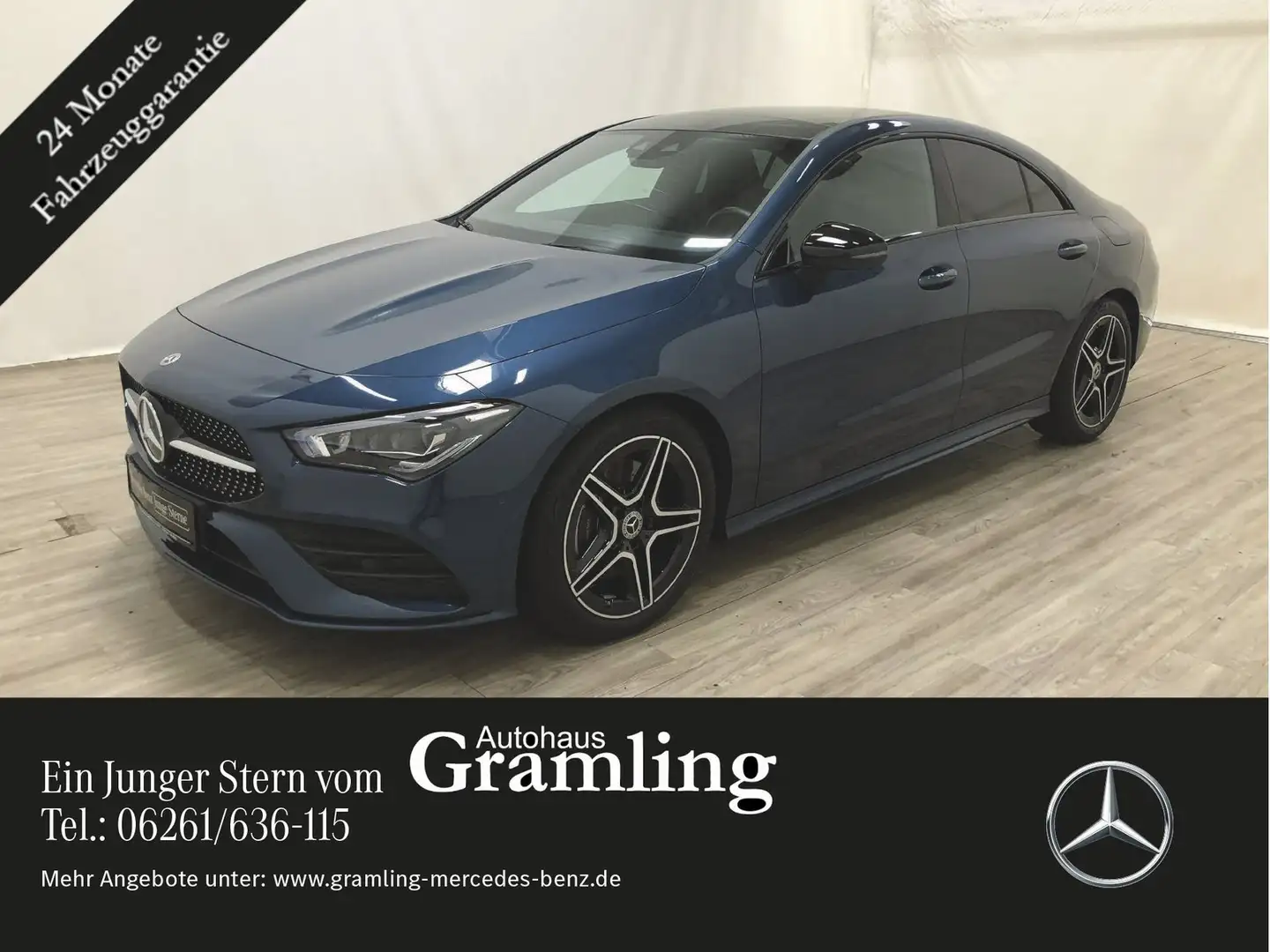 Mercedes-Benz CLA 200 d 4M AMG NIGHT*Pano*AHK*MULTIBEAM*Kamera Blau - 1