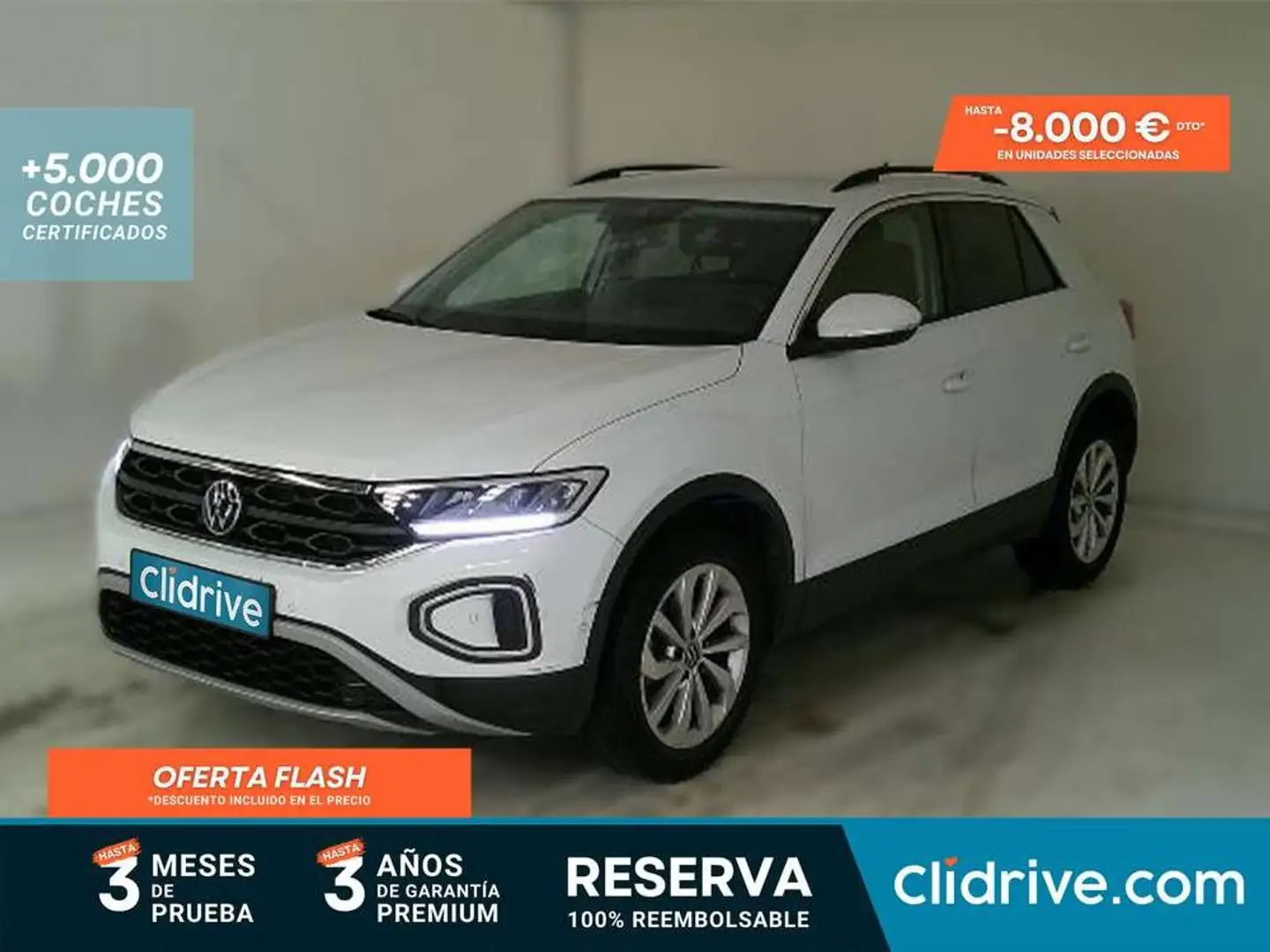 Volkswagen T-Roc 2.0TDI Life 85kW Blanco - 1