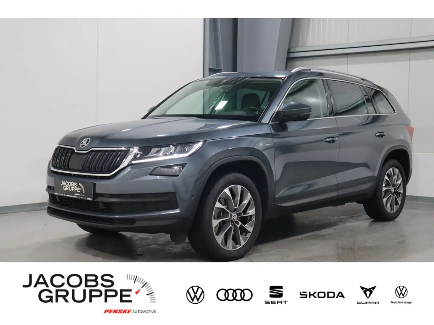 Skoda Kodiaq 2.0 TDI 4x4 Clever Pano,AHK,Navi,Cam,L Grigio - 1