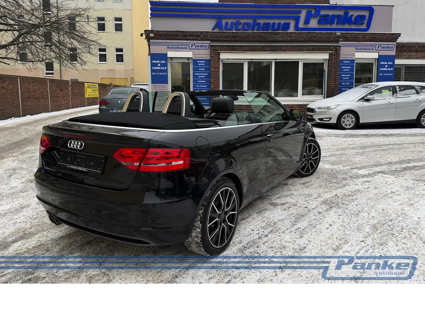 Audi A3 Cabrio S line 2.0 TDI*Carplay*SHZ*Alcantara* Noir - 2