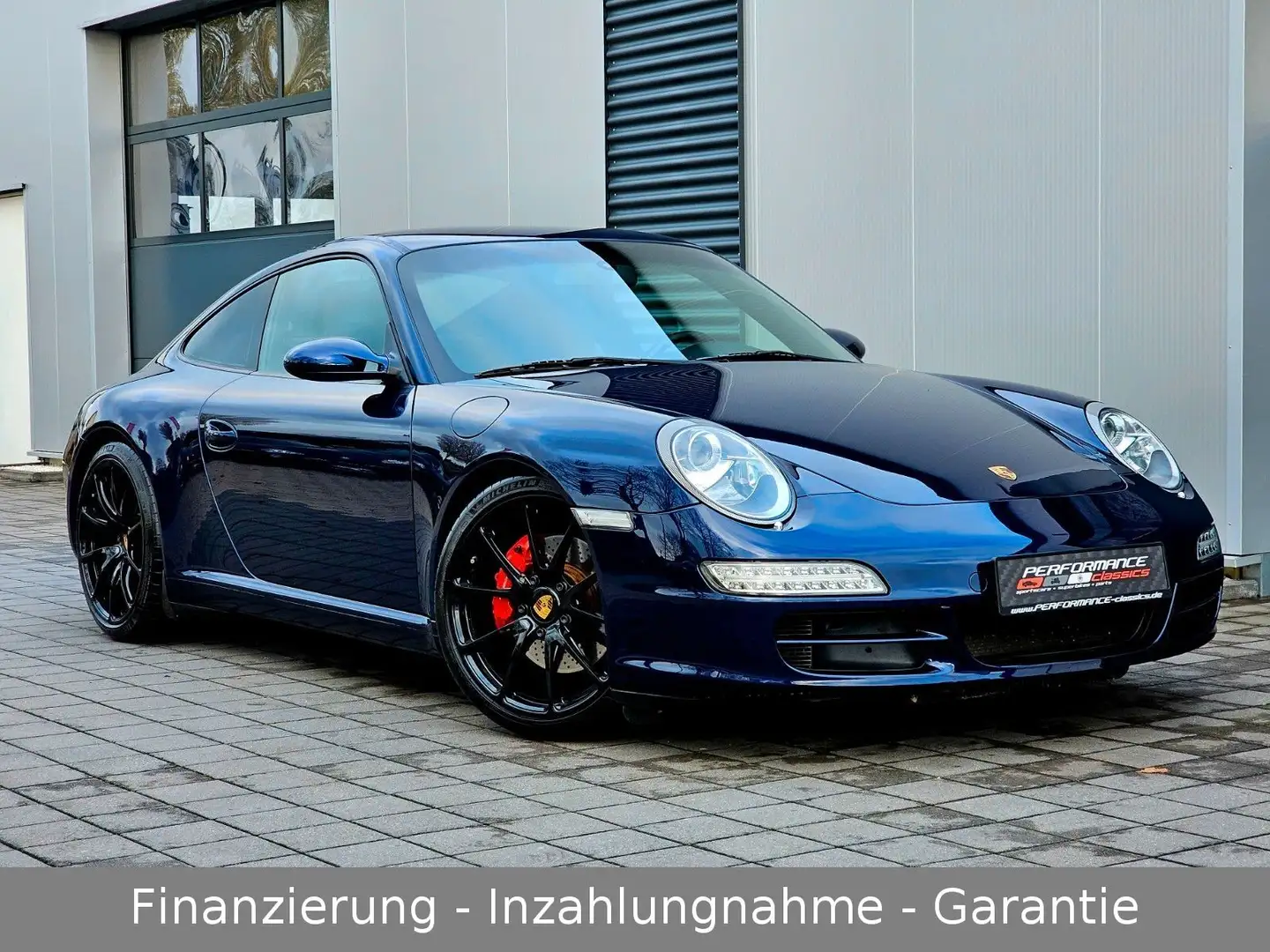 Porsche 997 911 Carrera S Coupe + neuer Motor + 2. Hd + TOP! Bleu - 1