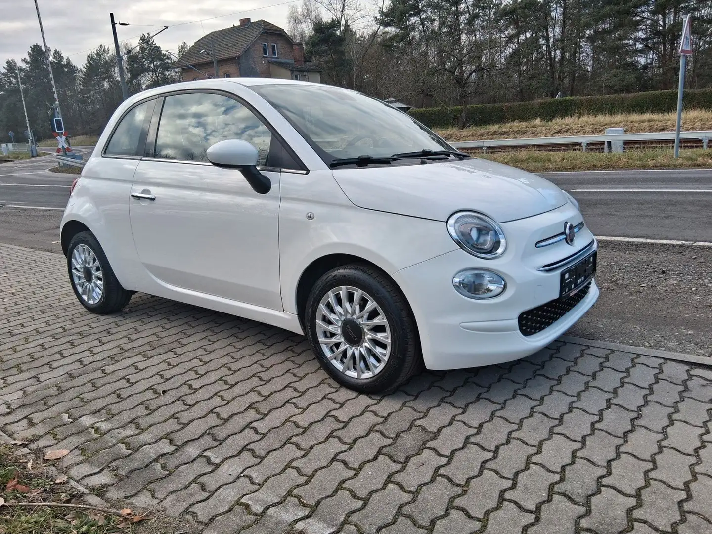 Fiat 500 Weiß - 2