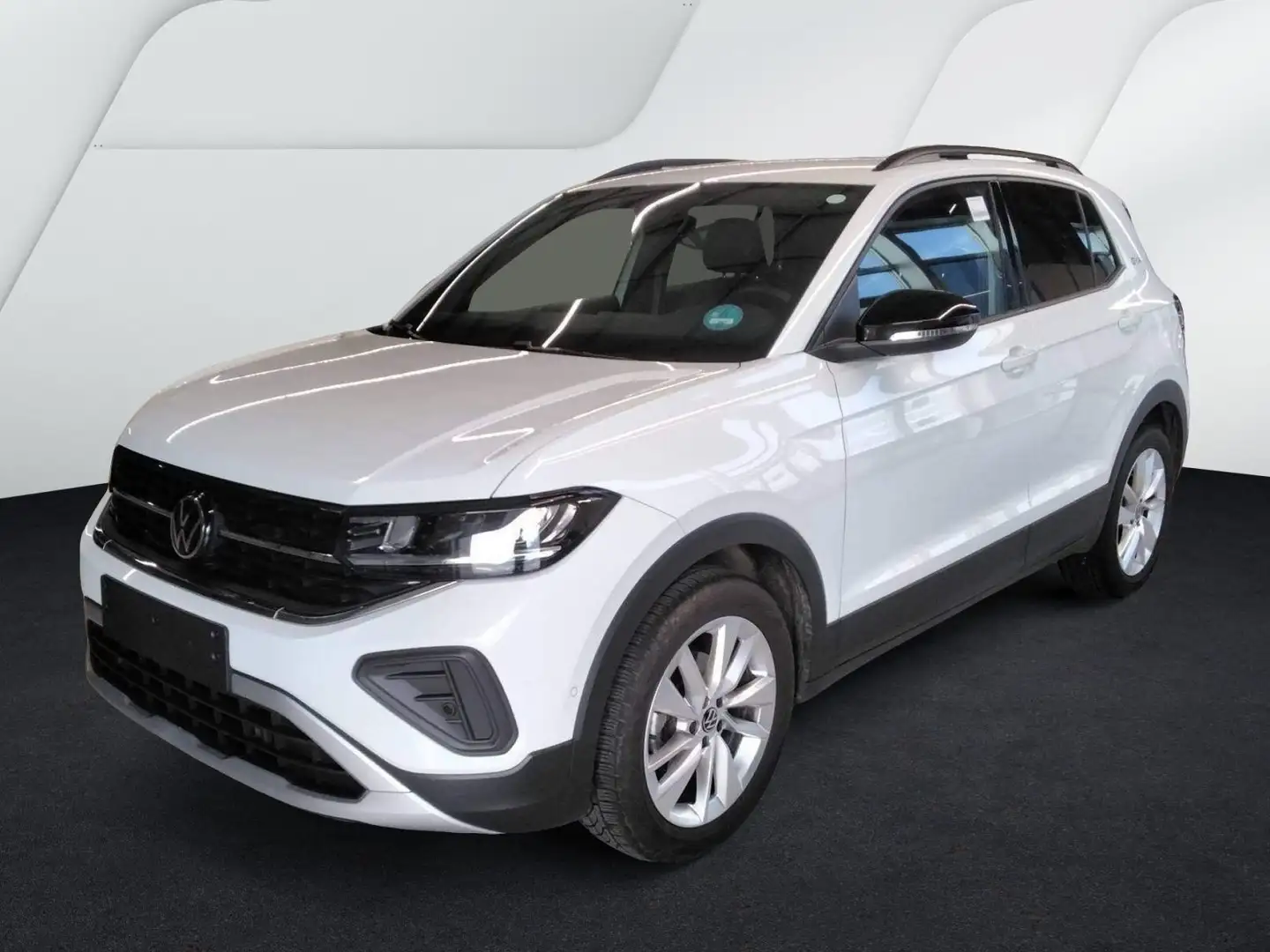 Volkswagen T-Cross Life 1,0 TSI DSG ACC PDC SHZ AHK CARPLAY Weiß - 2