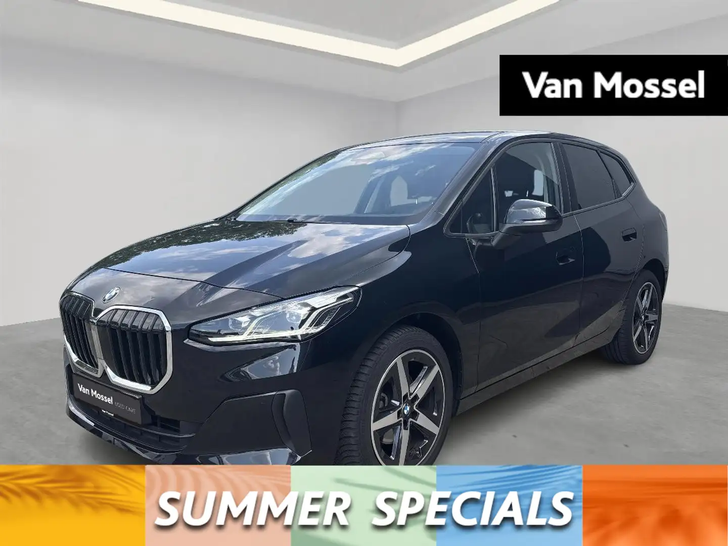 BMW 218 2 Reeks Active Tourer 218i Zwart - 1