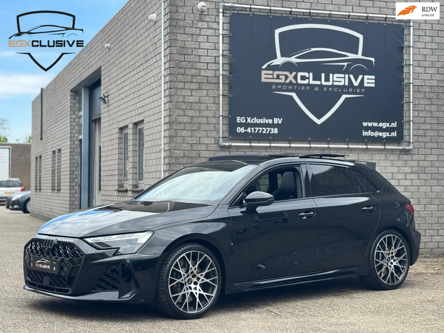 Audi RS3 Sportback 2.5 TFSI Quattro 2025 RS Zetels/Hulk/Pan Zwart - 1