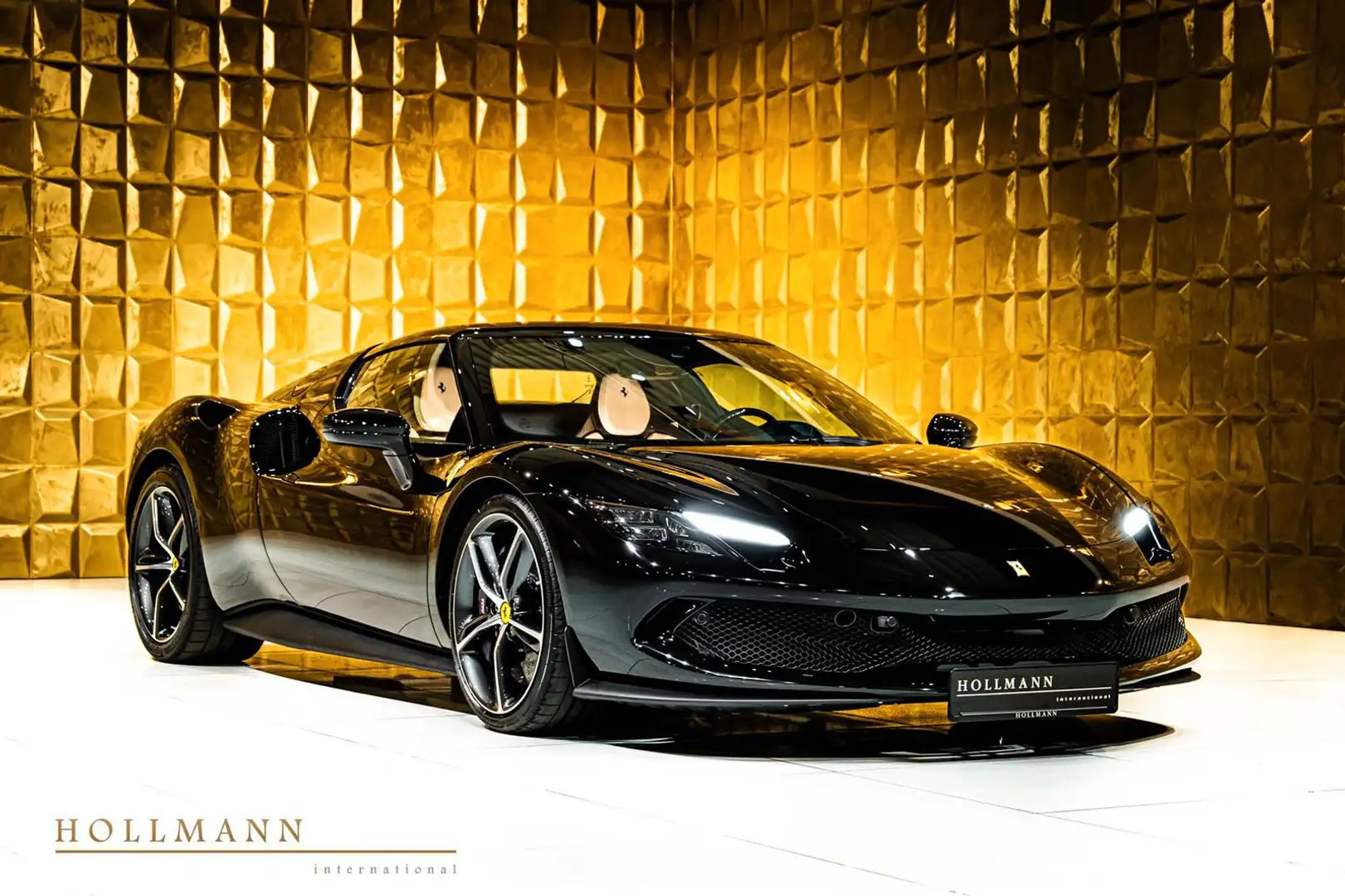 Ferrari 296 GTB +LIFT+CARBON+LEDS+DAYTONA SEAT+STOCK+ Czarny - 1