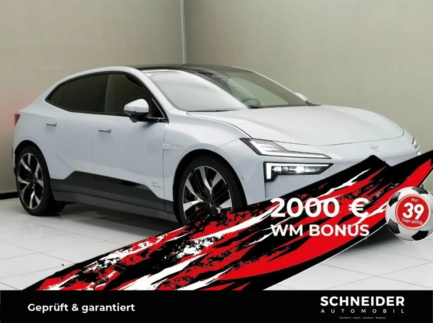 Polestar 4 Coupe Long range Dual motor - Plus Weiß - 1