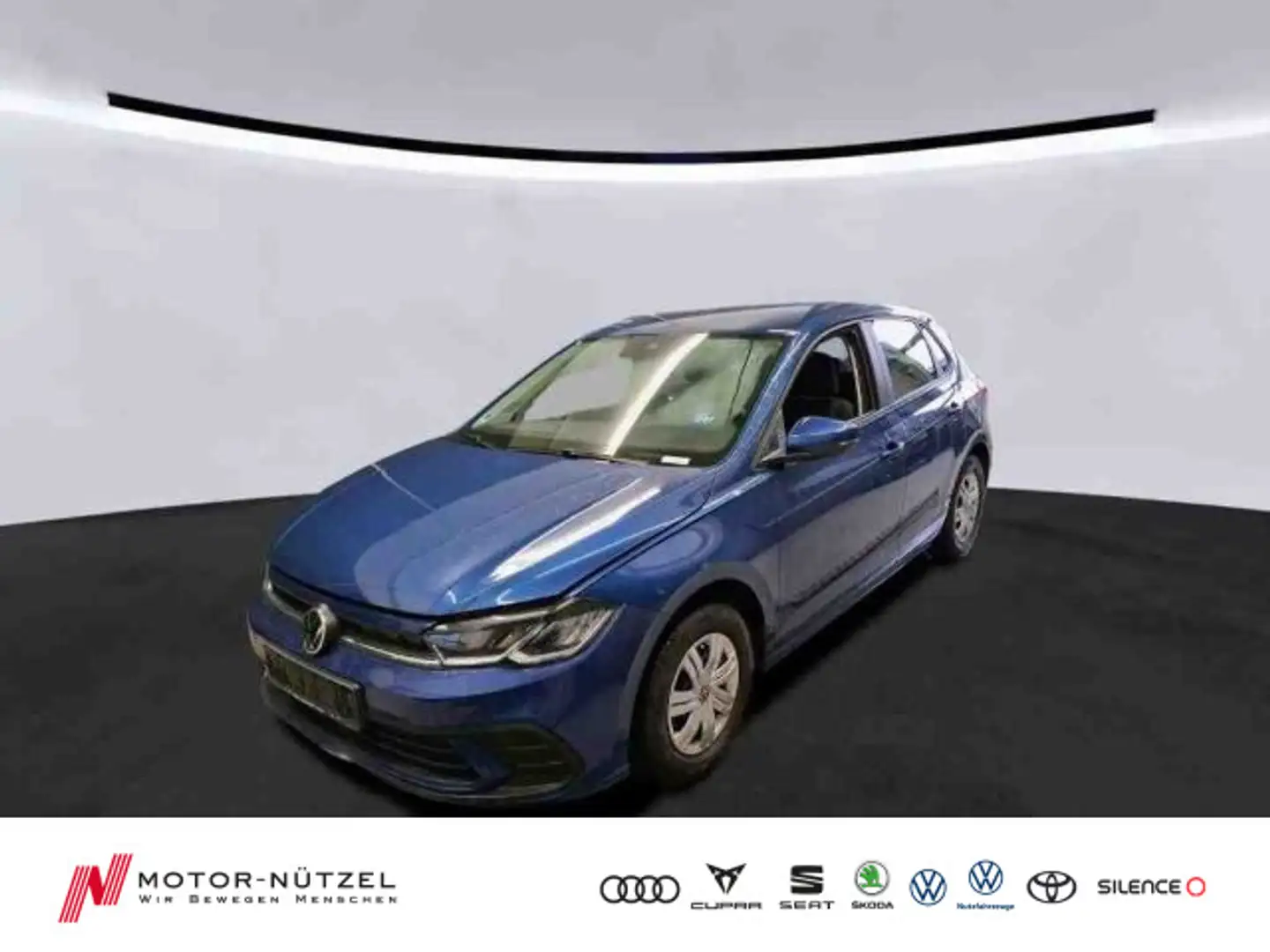 Volkswagen Polo 1.0 MPI FRESH LED+APP_CONNECT+DAB+MFL+ZV_FB Blau - 1