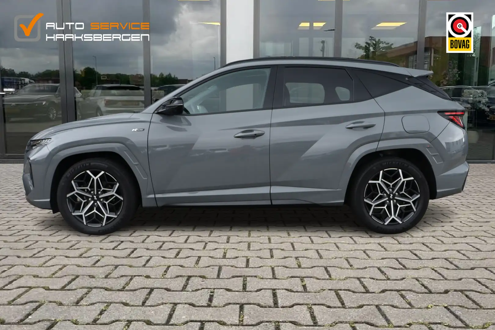 Hyundai TUCSON 1.6 T-GDI HEV N Line Sky | 360 Camera | Memory | A Gris - 2