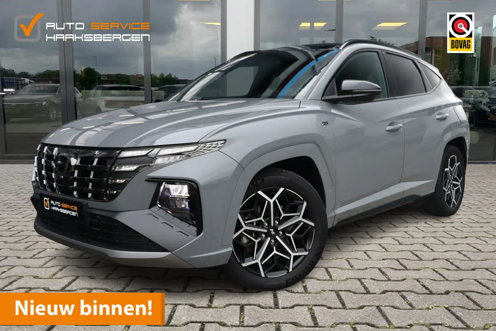 Hyundai TUCSON 1.6 T-GDI HEV N Line Sky | 360 Camera | Memory | A Gris - 1