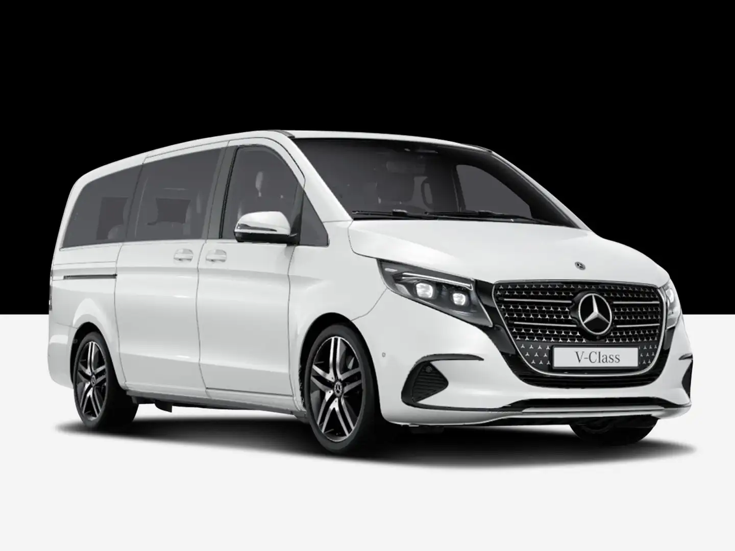 Mercedes-Benz V 250 V 250 d 4MATIC AVANTGARDE Lang Basic/Navi/Autom. Blanc - 1