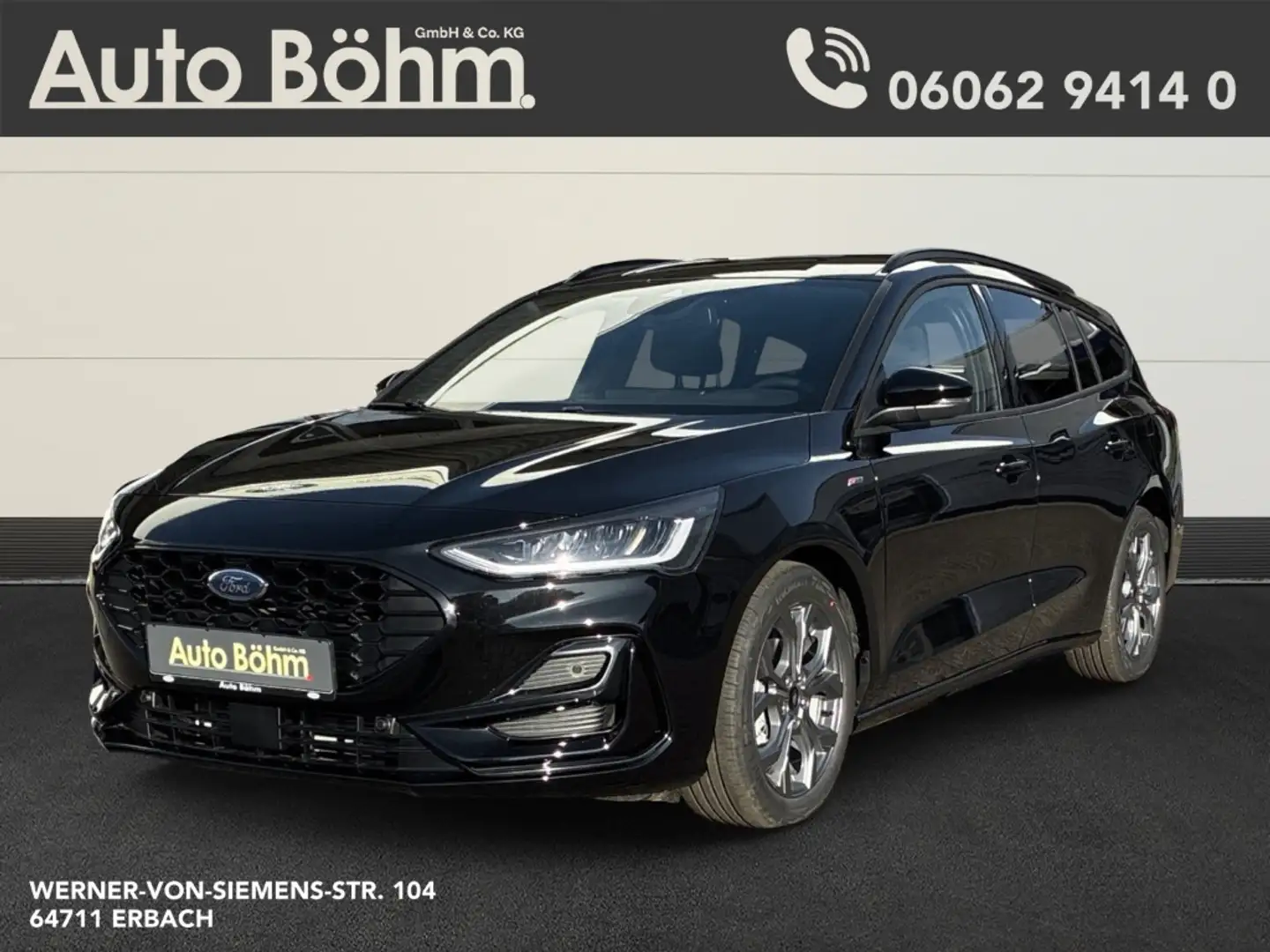 Ford Focus Turnier ST-Line X 1.0 Navi+AHK+Kamera+LED+DAB+Keyl Noir - 1