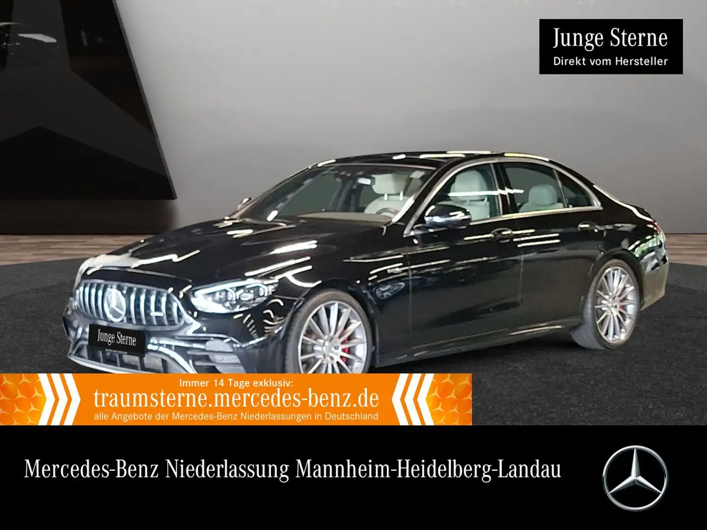 Mercedes-Benz E 53 AMG E 53 4M AMG+PANO+360+MULTIBEAM+CARBON+20"+TOTW+9G Schwarz - 1