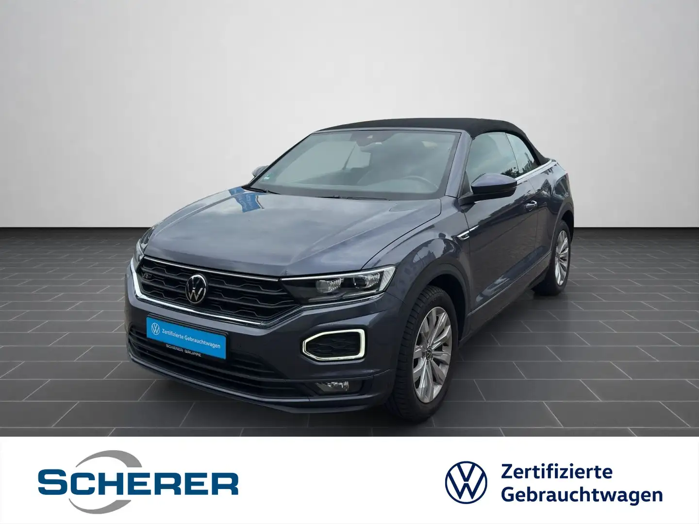 Volkswagen T-Roc R-Line 1.5 TSI NAVI LED LIGHT AS Grau - 1