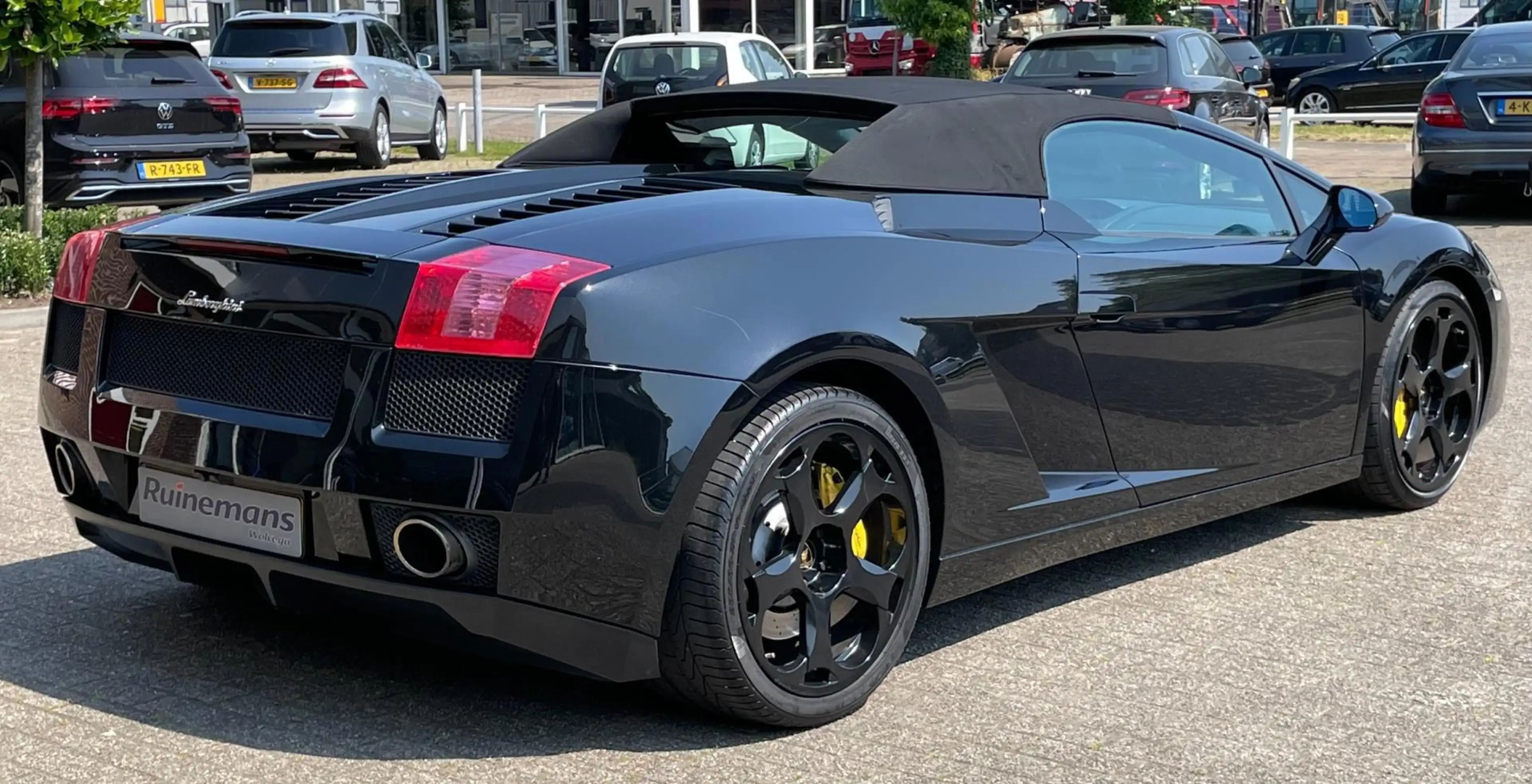 Lamborghini Gallardo 5.0 V10 Spyder NERO / YOUNGTIMER — photo 38