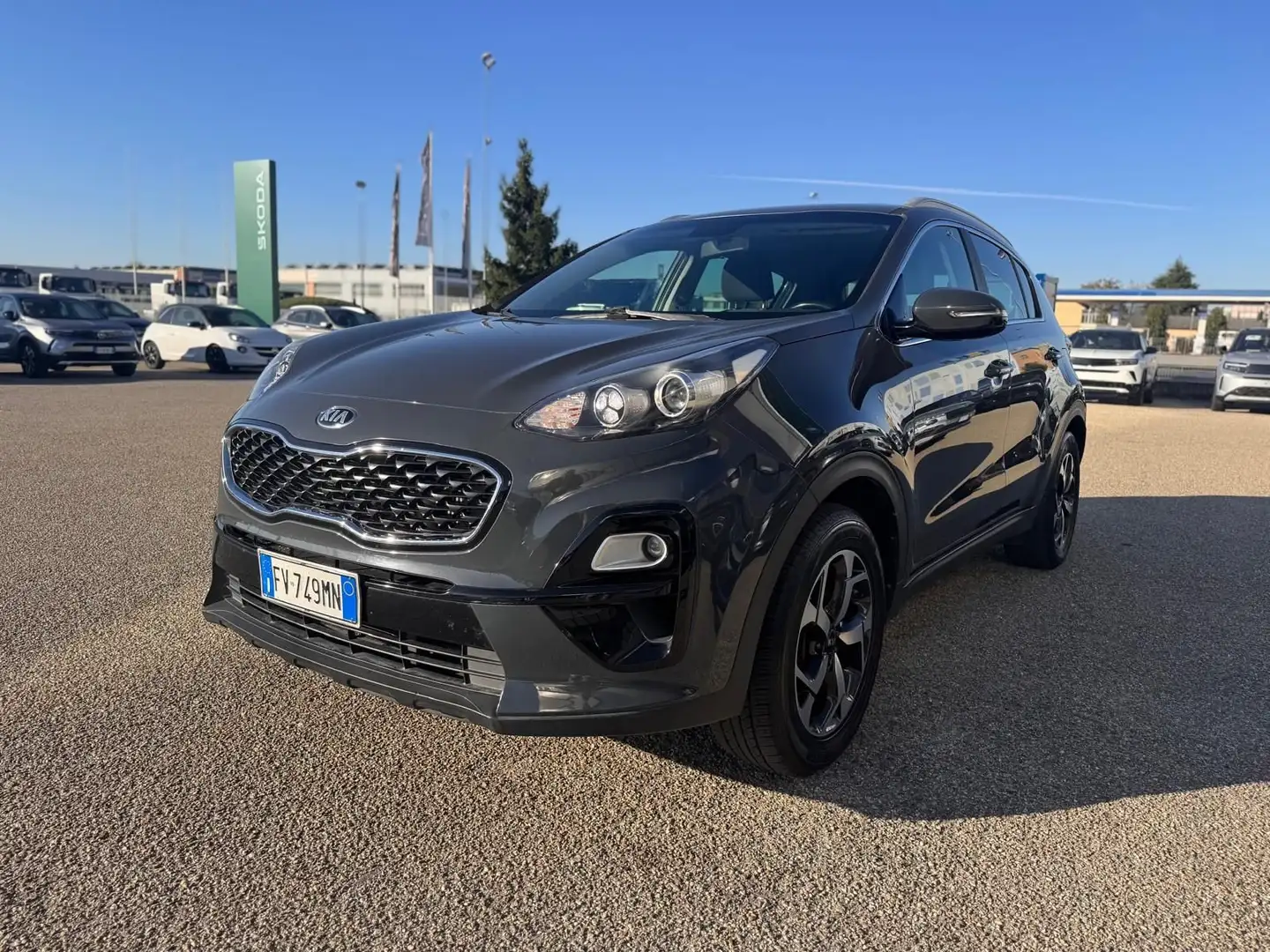 Kia Sportage Sportage 1.6 CRDI 115 CV 2WD Business Class Grigio - 1