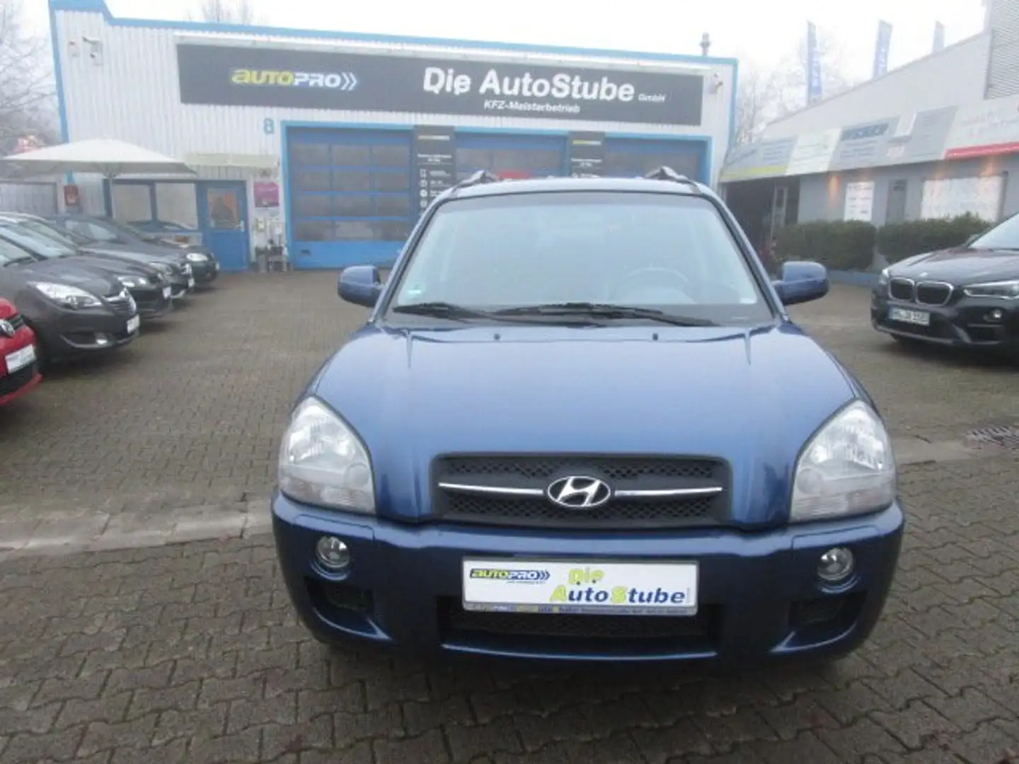 Hyundai TUCSON 2.0 GLS (2WD) Leder Sitzheizung BC ALU CD ABS ESP! Blau - 2
