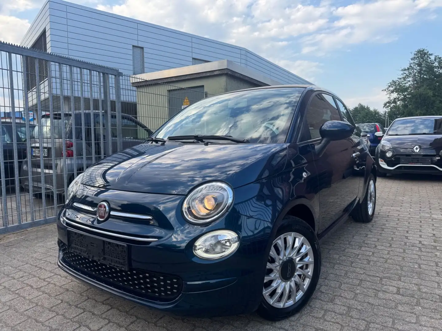 Fiat 500C Lounge CABRIO TEMPOMAT PDC FREISPRECH Blu/Azzurro - 1