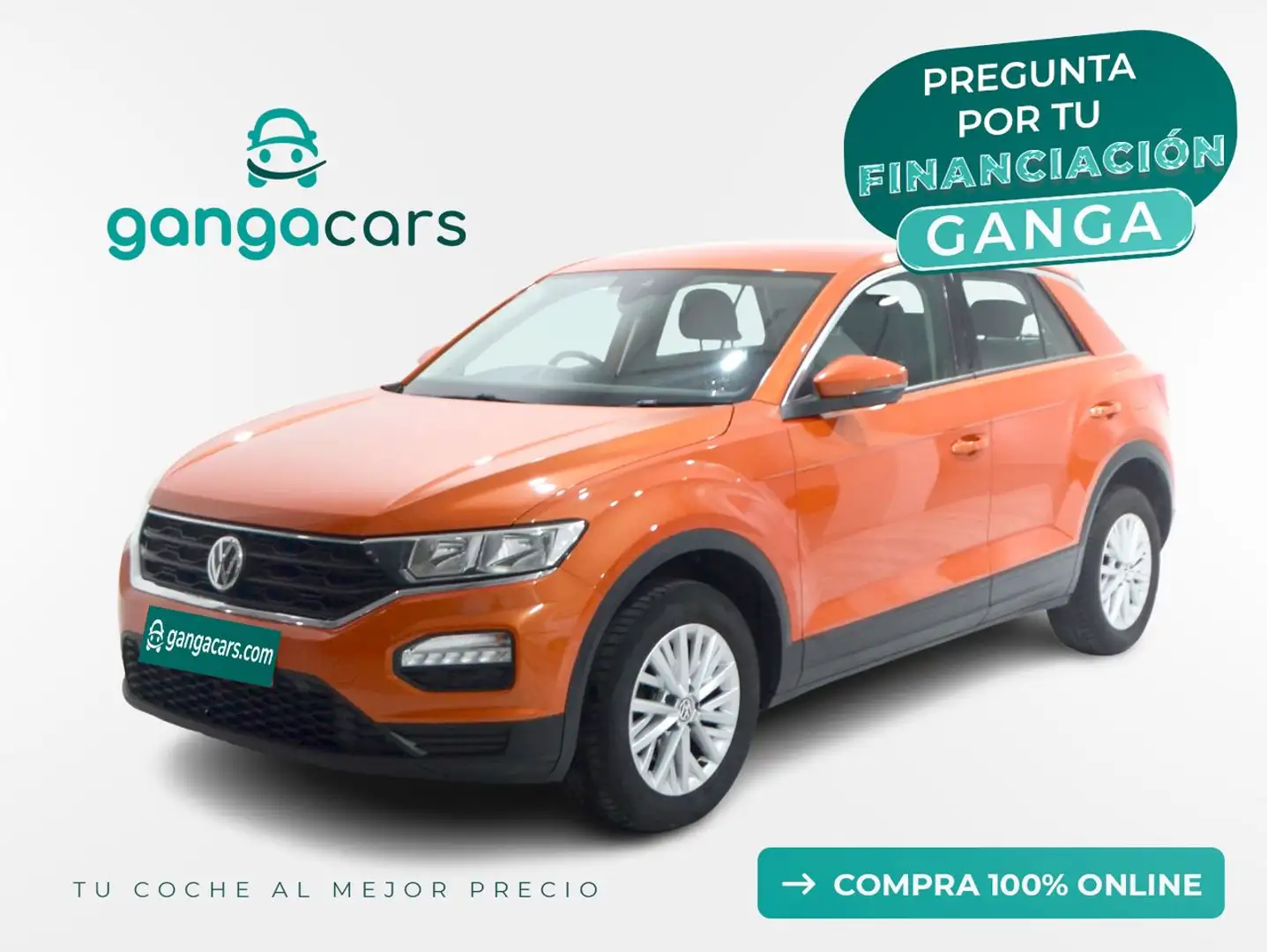 Volkswagen T-Roc 1.0 TSI Advance Naranja - 1